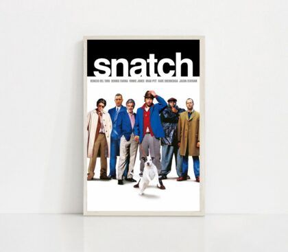 Snatch MOVIE Poster Canvas Wall Art Home Decor (No Frame)