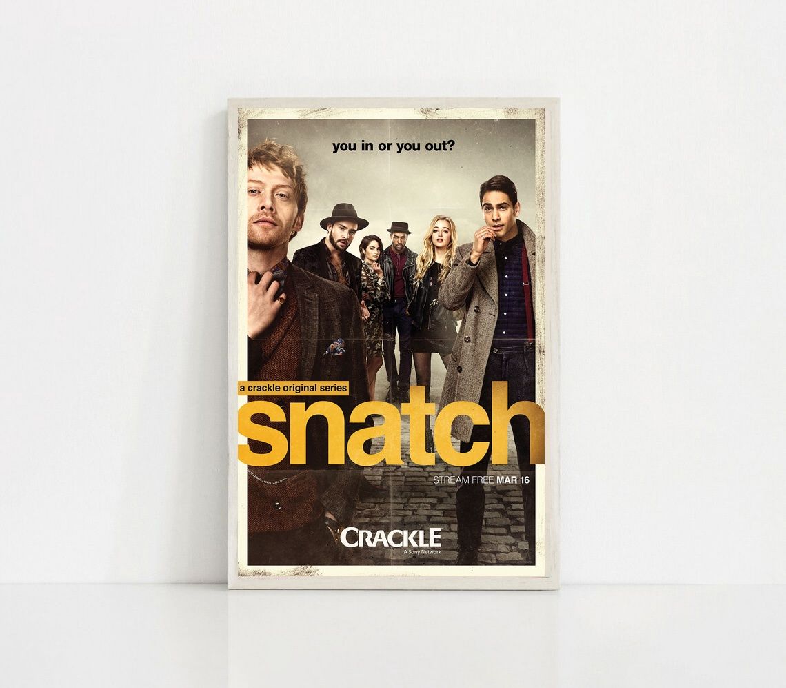 Snatch MOVIE Poster Canvas Wall Art Home Decor (No Frame) - Image 2