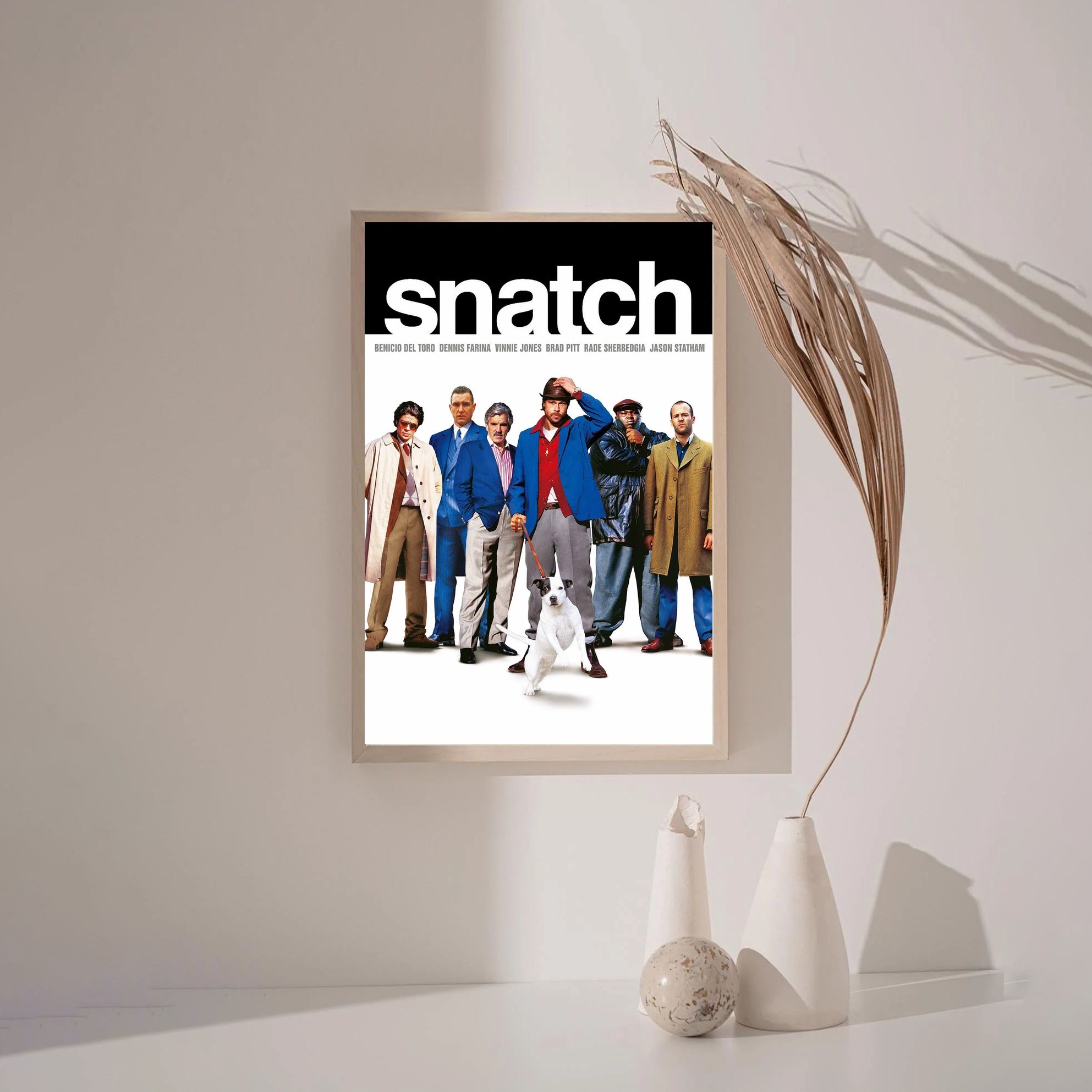 Snatch MOVIE Poster Canvas Wall Art Home Decor (No Frame) - Image 3