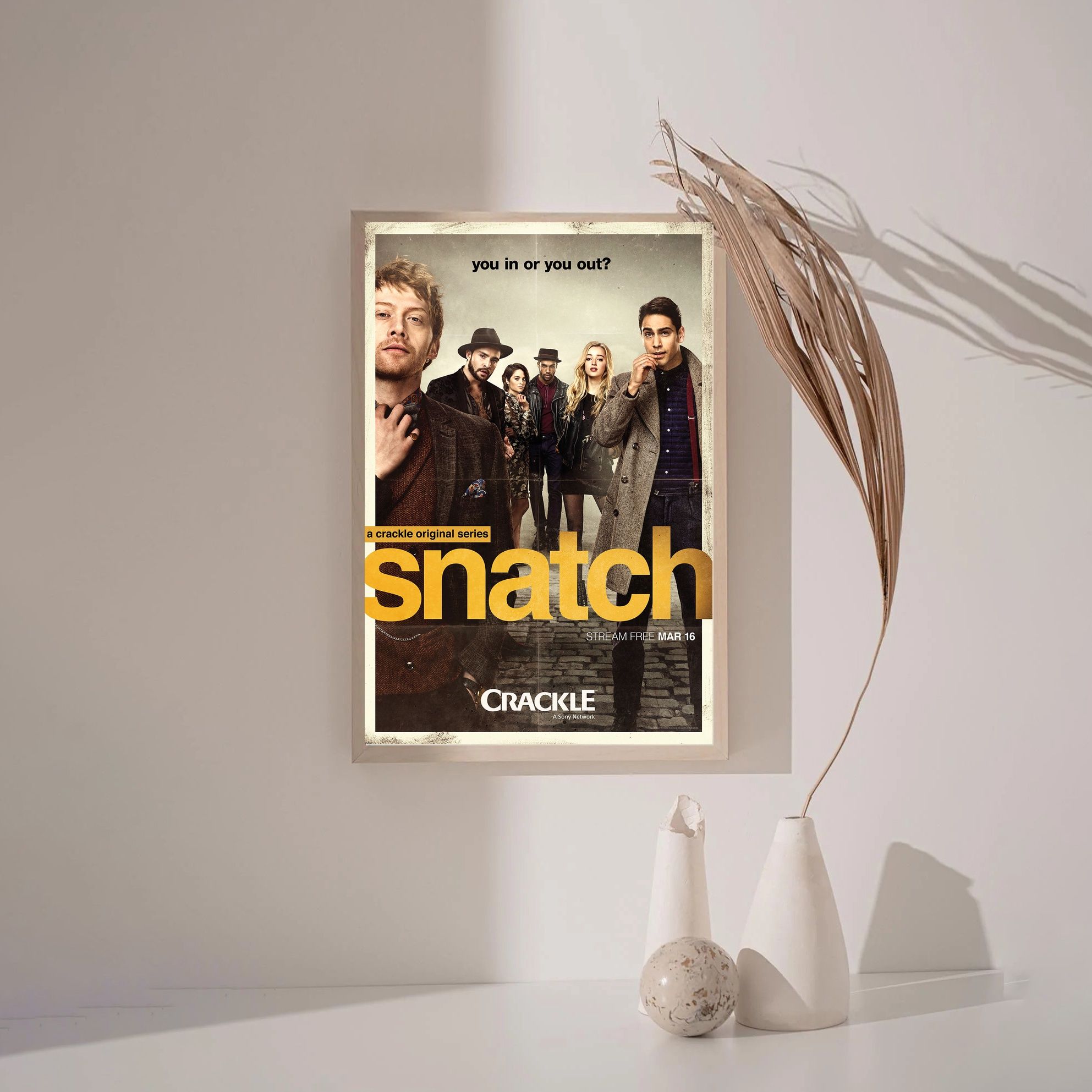Snatch MOVIE Poster Canvas Wall Art Home Decor (No Frame) - Image 3