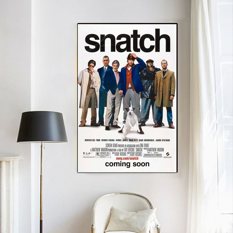Snatch MOVIE Poster Canvas Wall Art Home Decor (No Frame) - Image 3