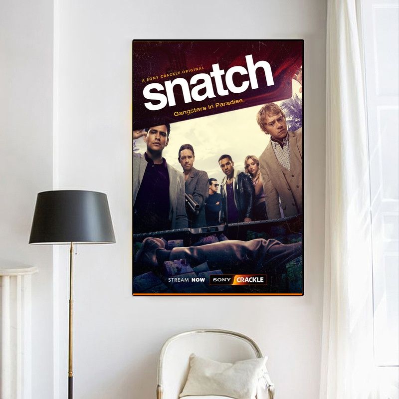 Snatch MOVIE Poster Canvas Wall Art Home Decor (No Frame) - Image 3