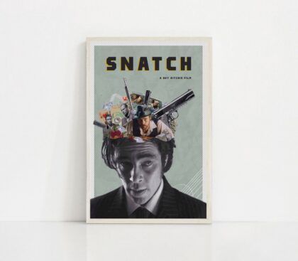 Snatch MOVIE Poster Canvas Wall Art Home Decor (No Frame)