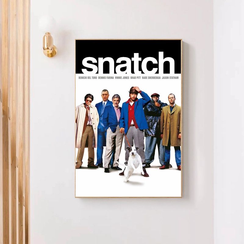 Snatch MOVIE Poster Canvas Wall Art Home Decor (No Frame) - Image 4