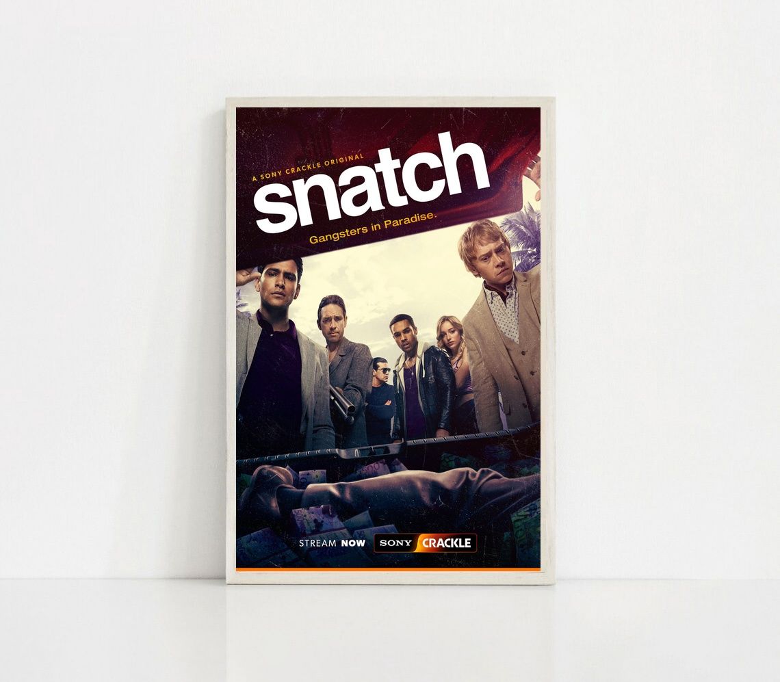 Snatch MOVIE Poster Canvas Wall Art Home Decor (No Frame) - Image 2