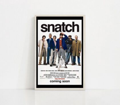 Snatch MOVIE Poster Canvas Wall Art Home Decor (No Frame)