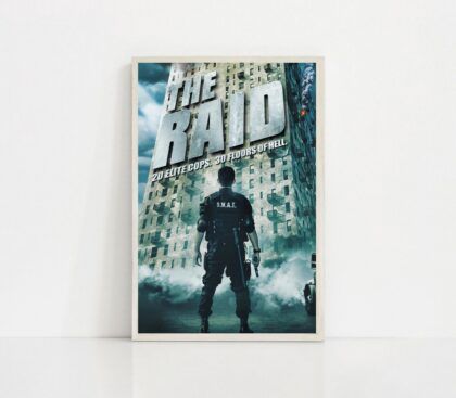 The Raid Redemption MOVIE Poster Canvas Wall Art Home Decor (No Frame)