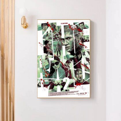 The Raid Redemption MOVIE Poster Canvas Wall Art Home Decor (No Frame)