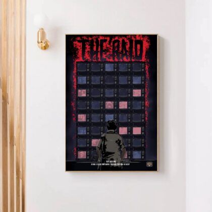 The Raid Redemption MOVIE Poster Canvas Wall Art Home Decor (No Frame)