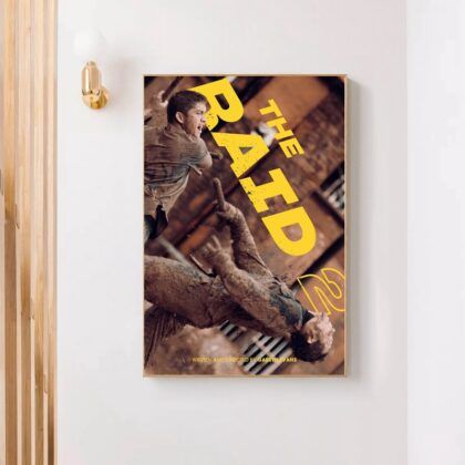 The Raid Redemption MOVIE Poster Canvas Wall Art Home Decor (No Frame)
