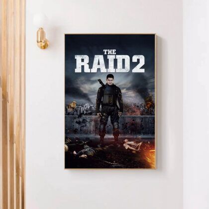 The Raid Redemption MOVIE Poster Canvas Wall Art Home Decor (No Frame)