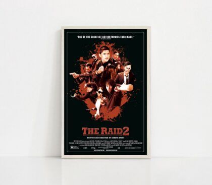 The Raid Redemption MOVIE Poster Canvas Wall Art Home Decor (No Frame)