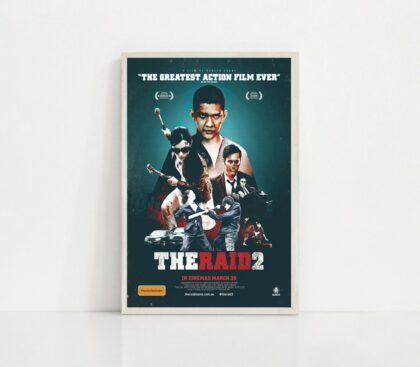 The Raid Redemption MOVIE Poster Canvas Wall Art Home Decor (No Frame)