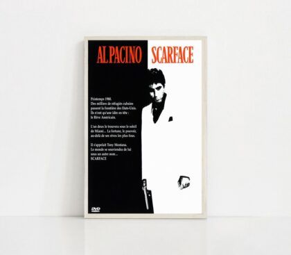 Scarface 1983 MOVIE Poster Canvas Wall Art Home Decor (No Frame)