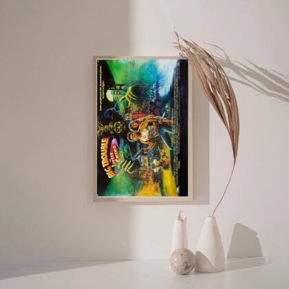 Big Trouble in Little China 1986 MOVIE Poster Canvas Wall Art Home Decor (No Frame)