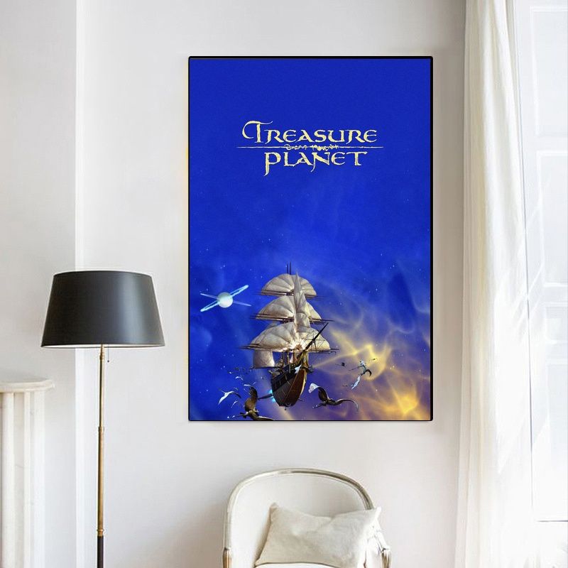 Treasure Planet 2002 MOVIE Poster Canvas Wall Art Home Decor (No Frame) - Image 4