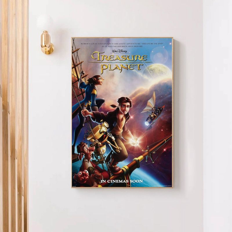 Treasure Planet 2002 MOVIE Poster Canvas Wall Art Home Decor (No Frame) - Image 4