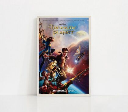 Treasure Planet 2002 MOVIE Poster Canvas Wall Art Home Decor (No Frame)