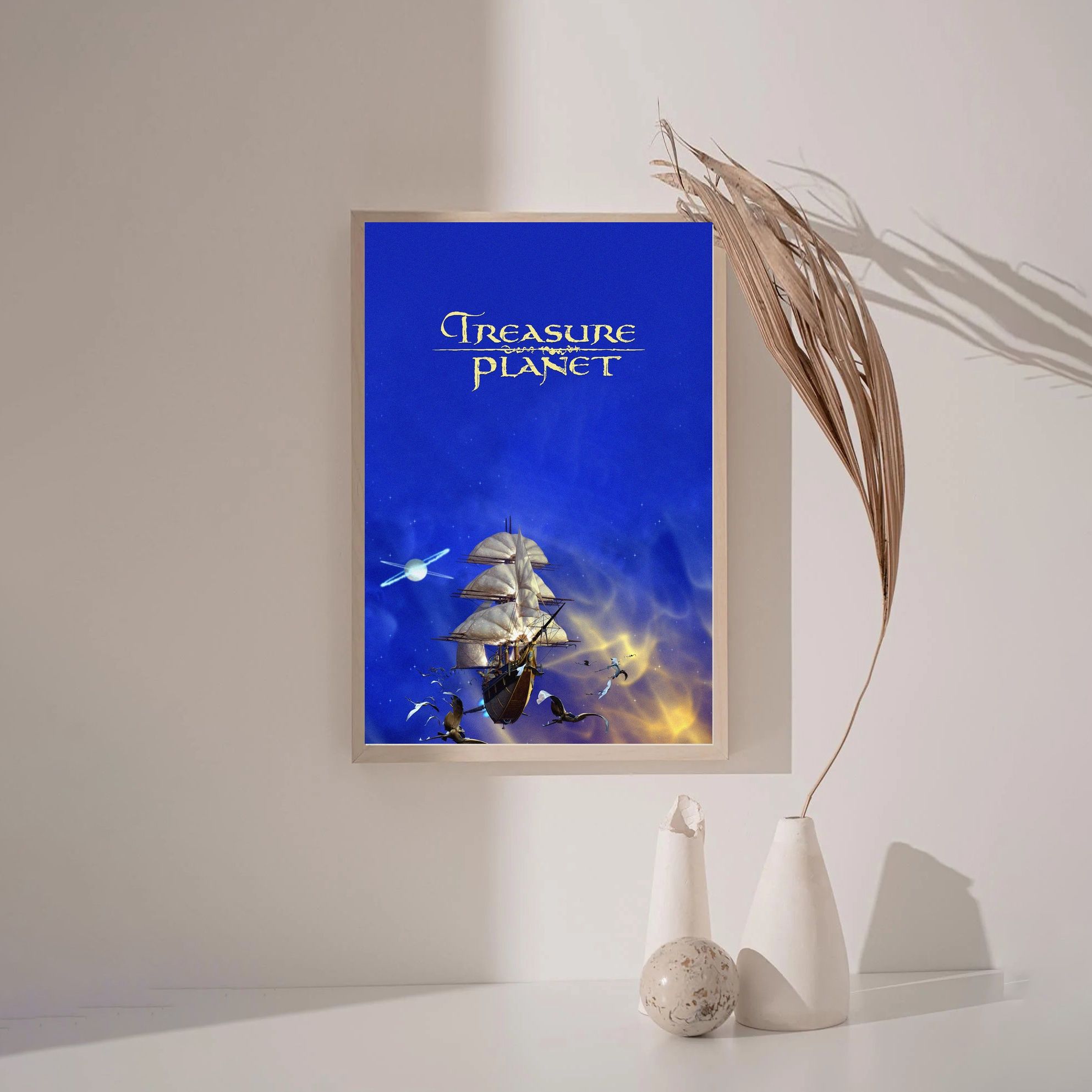 Treasure Planet 2002 MOVIE Poster Canvas Wall Art Home Decor (No Frame) - Image 3