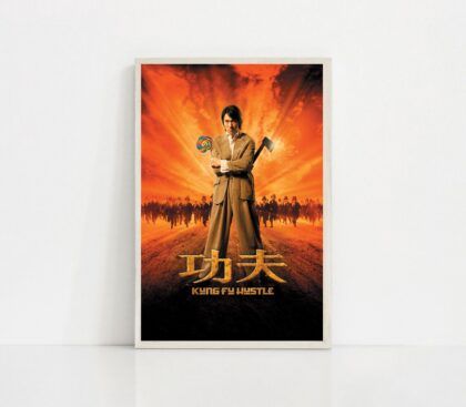 Kung Fu Hustle MOVIE Poster Canvas Wall Art Home Decor (No Frame)