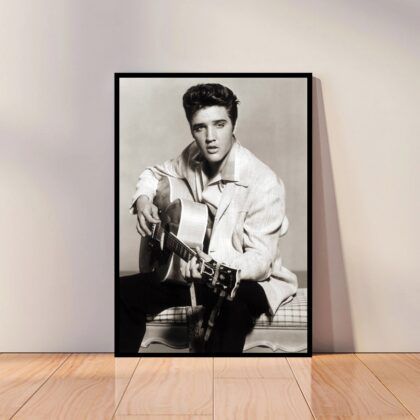 Elvis Presley Music Poster Canvas Wall Art Home Decor (No Frame)