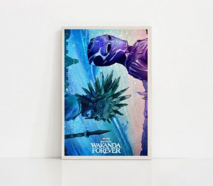 Black Panther Wakanda Forever MOVIE Poster Canvas Wall Art Home Decor (No Frame)
