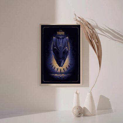 Black Panther Wakanda Forever MOVIE Poster Canvas Wall Art Home Decor (No Frame)