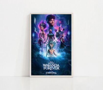 Black Panther Wakanda Forever MOVIE Poster Canvas Wall Art Home Decor (No Frame)