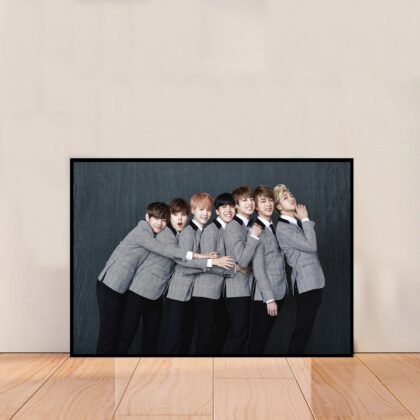 BTS Bangtan Boys Kpop Korean Music Poster Canvas Wall Art Home Decor (No Frame)