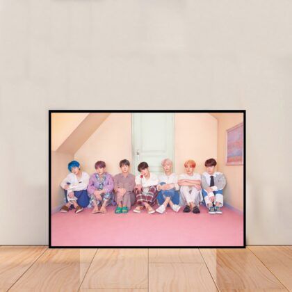 BTS Bangtan Boys Kpop Korean Music Poster Canvas Wall Art Home Decor (No Frame)