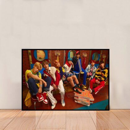 BTS Bangtan Boys Kpop Korean Music Poster Canvas Wall Art Home Decor (No Frame)