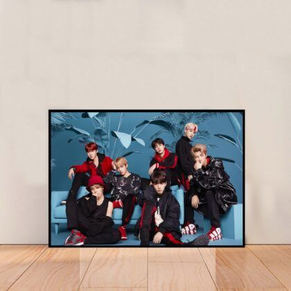 BTS Bangtan Boys Kpop Korean Music Poster Canvas Wall Art Home Decor (No Frame)