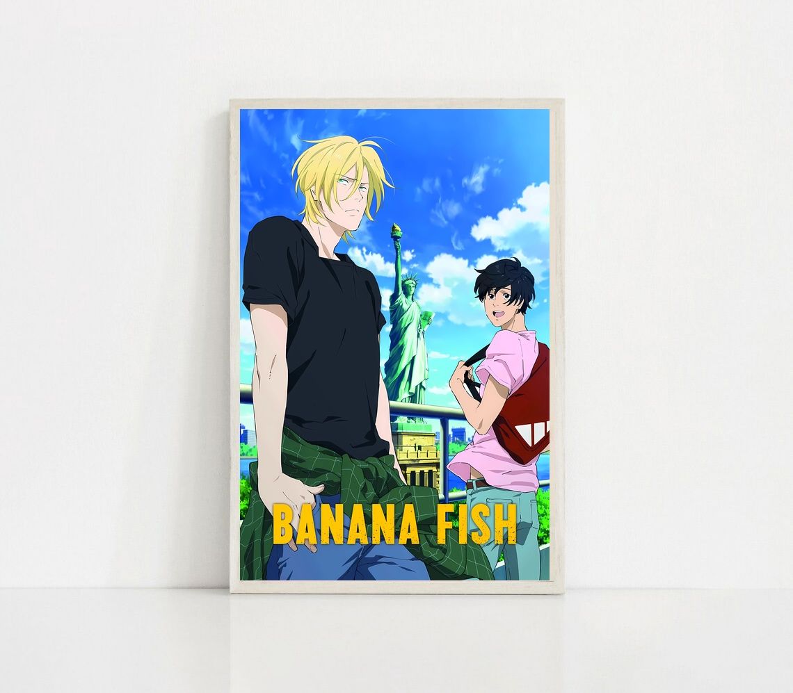 Banana Fish 2018 MOVIE Poster Canvas Wall Art Home Decor (No Frame)