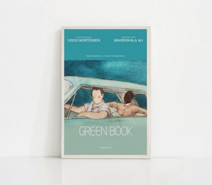 Green Book MOVIE Poster Canvas Wall Art Home Decor (No Frame)