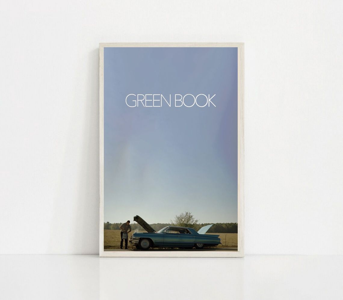 Green Book MOVIE Poster Canvas Wall Art Home Decor (No Frame) - Image 4