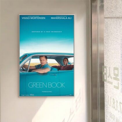 Green Book MOVIE Poster Canvas Wall Art Home Decor (No Frame)