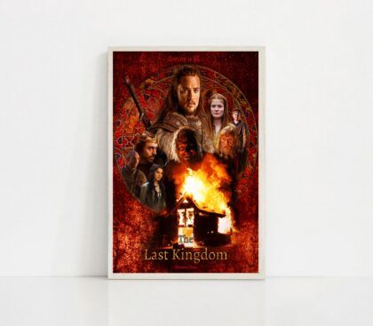 The Last Kingdom MOVIE Poster Canvas Wall Art Home Decor (No Frame)