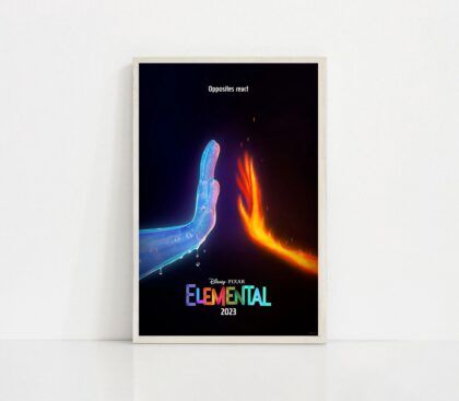 Elemental MOVIE Poster Canvas Wall Art Home Decor (No Frame)