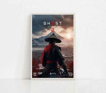 Ghost of Tsushima GAME Poster Canvas Wall Art Home Decor (No Frame)
