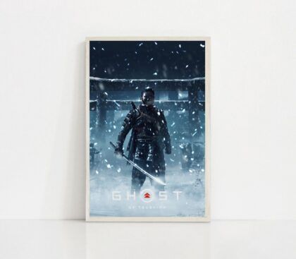 Ghost of Tsushima GAME Poster Canvas Wall Art Home Decor (No Frame)