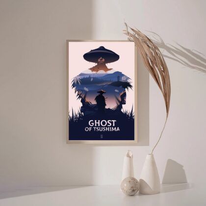 Ghost of Tsushima GAME Poster Canvas Wall Art Home Decor (No Frame)