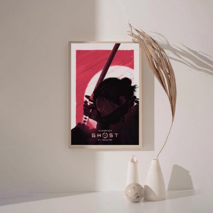 Ghost of Tsushima GAME Poster Canvas Wall Art Home Decor (No Frame)