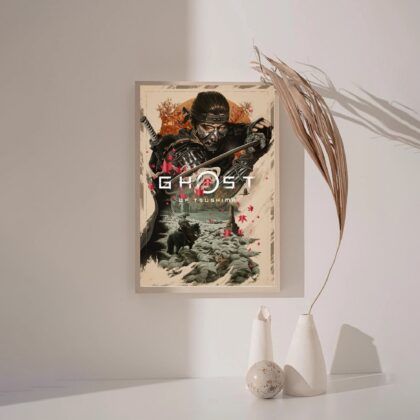 Ghost of Tsushima GAME Poster Canvas Wall Art Home Decor (No Frame)