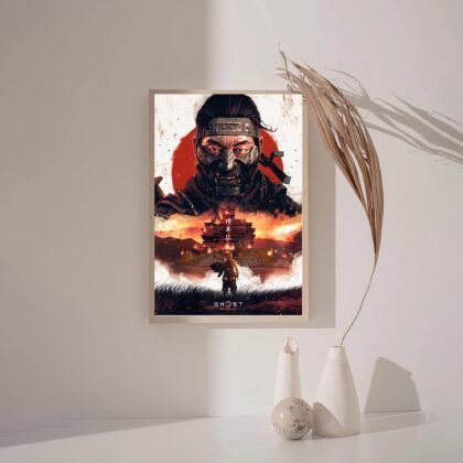 Ghost of Tsushima GAME Poster Canvas Wall Art Home Decor (No Frame)