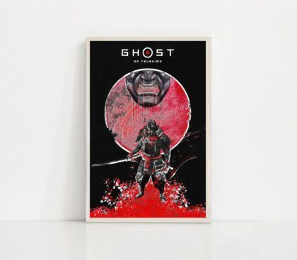 Ghost of Tsushima GAME Poster Canvas Wall Art Home Decor (No Frame)