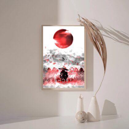 Ghost of Tsushima GAME Poster Canvas Wall Art Home Decor (No Frame)