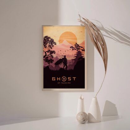 Ghost of Tsushima GAME Poster Canvas Wall Art Home Decor (No Frame)