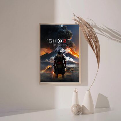 Ghost of Tsushima GAME Poster Canvas Wall Art Home Decor (No Frame)