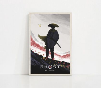 Ghost of Tsushima GAME Poster Canvas Wall Art Home Decor (No Frame)