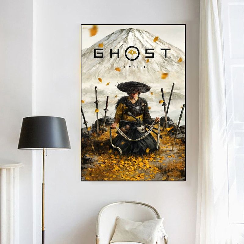 Ghost of Tsushima 2 GAME Poster Canvas Wall Art Home Decor (No Frame) - Image 4